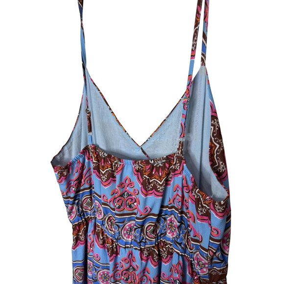 Umgee Babydoll Y2K Style Maxi Dress Adjustable Strap Size Medium Fairy Boho - Picture 6 of 13